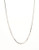 Fine Jewellery 14K White Gold Diamond Cut 8 Sided Box Link Chain - White Gold