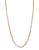 Fine Jewellery 14K Tri Colour Gold Hollow Rope Chain Necklace - TRI COLOUR GOLD