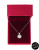 Effy 18K White Gold 0.5ct Diamond Cluster Pendant - DIAMOND