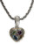 Effy 18k Yellow Gold and Silver Diamond and Multi Coloured Pendant - Silver