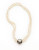 Town & Country Sterling Silver Diamond And Freshwater Pearl Necklace - PEARL
