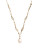 Fine Jewellery 10K Yellow Gold Diamond And Pearl Necklace - PEARL