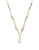 Fine Jewellery 10K Yellow Gold Diamond And Pearl Necklace - Pearl