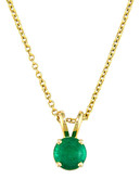 Effy 14K Yellow Gold Emerald Pendant - Emerald