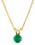 Effy 14K Yellow Gold Emerald Pendant - Emerald