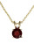 Effy 14K Yellow Gold Garnet Pendant - GARNET