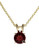 Effy 14K Yellow Gold Garnet Pendant - Garnet