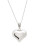 Fine Jewellery 14K White Gold Polished Puffed Heart Pendant - WHITE GOLD