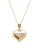 Fine Jewellery 14K Yellow Gold Polished Puffed Heart Pendant - YELLOW GOLD