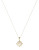 Fine Jewellery 10K Yellow Gold Pearl and Diamond Pendant Necklace - PEARL