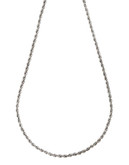 Fine Jewellery 14K White Gold Seamless Rope Chain - White Gold