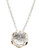 Town & Country Sterling Silver 14K Yellow Gold And White Topaz Brazilliance Pendant - Topaz