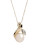 Fine Jewellery 10K Yellow Gold Diamond And Pearl Pendant - PEARL