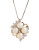Fine Jewellery 14K Yellow Gold And Sterling Silver with Pearl and Diamond Pendant - PEARL