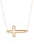 Fine Jewellery 14kt Yellow Gold Cross Pendant - YELLOW GOLD