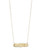 Fine Jewellery Love Necklace - YELLOW GOLD