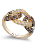 Le Vian Chocolate Diamonds  14K Yellow Gold Diamond Ring - Yellow Gold - 7