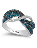 Le Vian Blueberry Diamonds 14K White Gold Diamond Ring - White Gold - 7