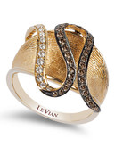 Le Vian Swirl Collection 14K Yellow Gold Diamond Ring - Yellow Gold - 7