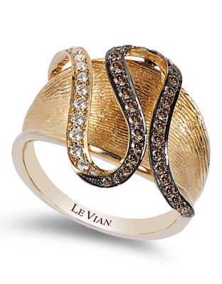 Le Vian Swirl Collection 14K Yellow Gold Diamond Ring - Yellow Gold - 7