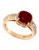 Effy 14K Rose Gold Lead Glass Filled Ruby and Diamond Ring - Diamond - 7