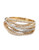 Effy Diamond Ring In White And Yellow Gold - Two Tone Gold - 7