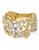 Effy 14K White And Yellow Gold 0.42ct Diamond Flower Ring - Diamond - 7