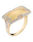Ivanka Trump Metropolis Ring. 18kt Yellow Gold - Diamond - 6
