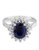 Effy 14K White Gold, Diamond And Sapphire Ring - Sapphire - 7