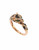Effy 14k Rose Gold Diamond Black Diamond Tsavorite Ring - DIAMOND