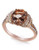 Effy 14K Rose Gold Diamond and Morganite Ring - Pink - 7