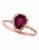 Effy 14k Rose Gold Diamond Lead and Glass Filled Ruby Ring - Ruby - 7