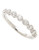 Fine Jewellery 14K White Gold 0.25ct Diamond Ring - White Gold - 7