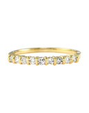 Effy 14K Yellow Gold Diamond Stack Ring - Diamond - 7