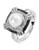 Fine Jewellery Freshwater Pearl Ring with White and Black Diamonds - Pearl - 7