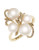 Fine Jewellery 10K Yellow Gold Diamond and Pearl Ring - Pearl