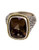Effy Sterling Silver, 18K Yellow Gold And Smokey Quartz Ring - Quartz