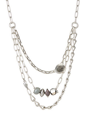 Gerard Yosca Multi Strand Necklace - Silver