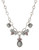 Gerard Yosca Multi Stone Pendant Necklace - Silver