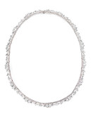 Nadri Multisize CZ All Around Necklace - Silver