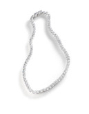 Nadri Cubic Zirconia All Around Necklace - Crystal