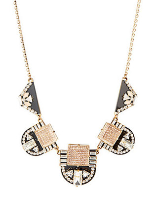 Kate Spade New York Imperial Tile Frontal Necklace - Multi Coloured