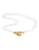 Kara Ross Gold Plated Crystal Single Strand Necklace - Gold