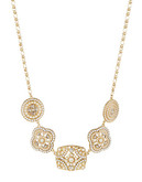 Carolee Statement Bead Embellished Necklace - gold