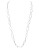 Nadri 36 inch Teardrop Link Necklace - SILVER