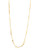 Melinda Maria Gold Plated No Stone Necklace - Gold