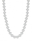 Kate Spade New York All Wrapped Up Pearls Short Necklace - Silver