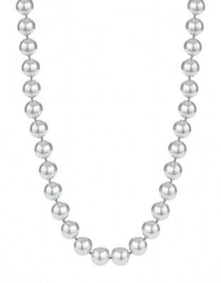 Kate Spade New York All Wrapped Up Pearls Short Necklace - Silver