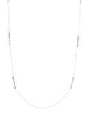 Nadri Cubic Zirconia Stationed Cluster Necklace - Silver