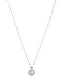 Swarovski Tricia Pearl Pendant Necklace - White